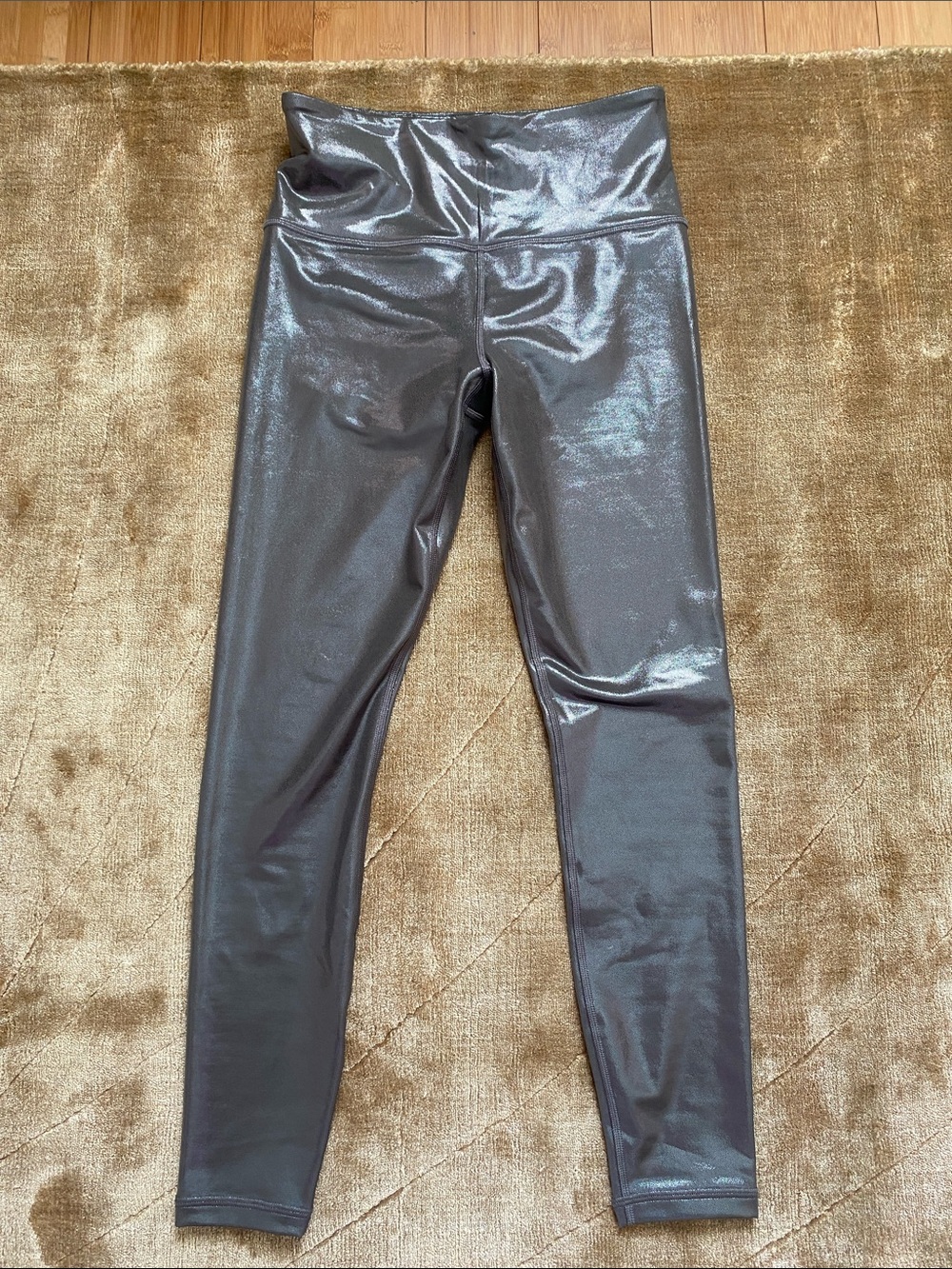 Athleta silver elation shine Leggings
